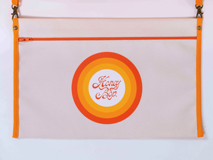 Pochette amovible imperméable du matelas de plage vintage Sirocco ’71 avec fermeture éclair et mousquetons